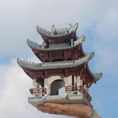 FengYuTongZhou Pavilion's Mortise-and-Tenon Joint Ancient Architecture model