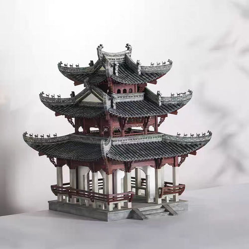 FengYuTongZhou Pavilion's Mortise-and-Tenon Joint Ancient Architecture model