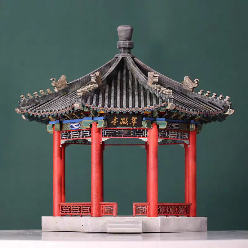 CuiWei Pavilion-Chinese Ancinet Architecture Model