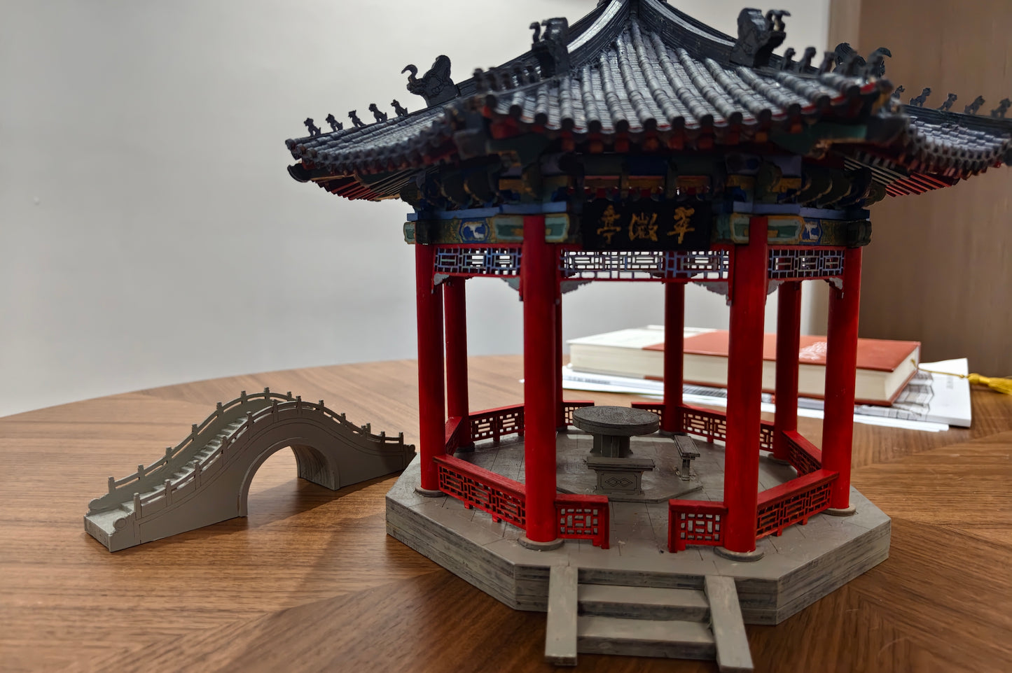 CuiWei Pavilion-Modèle d'architecture ancienne chinoise