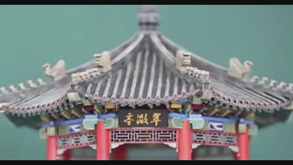 CuiWei Pavilion-Chinese Ancinet Architecture Model