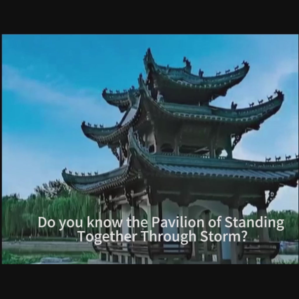 FengYuTongZhou Pavilion's Mortise-and-Tenon Joint Ancient Architecture model